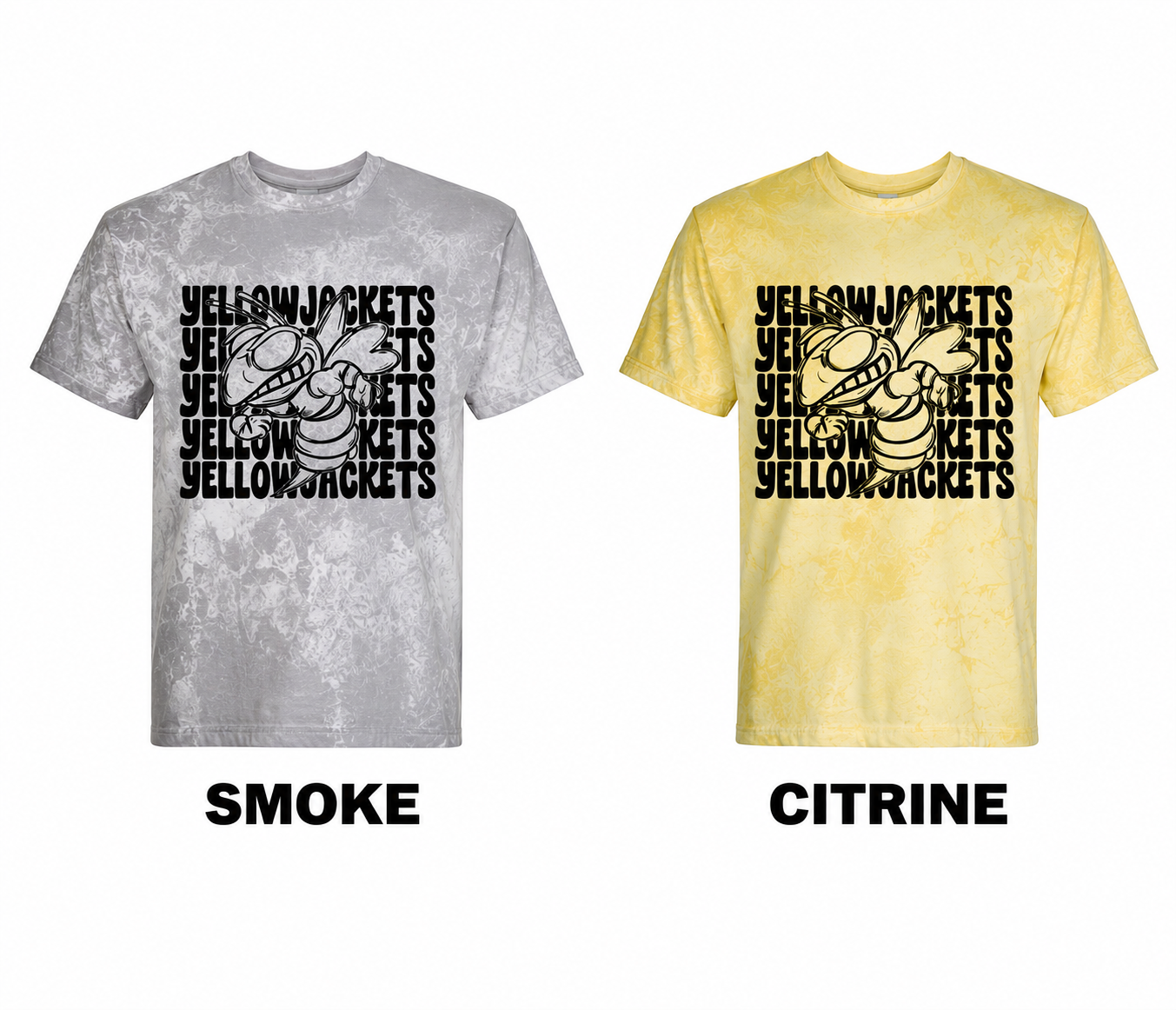 Oxford Yellow Jackets Comfort Colors Adult Shirt