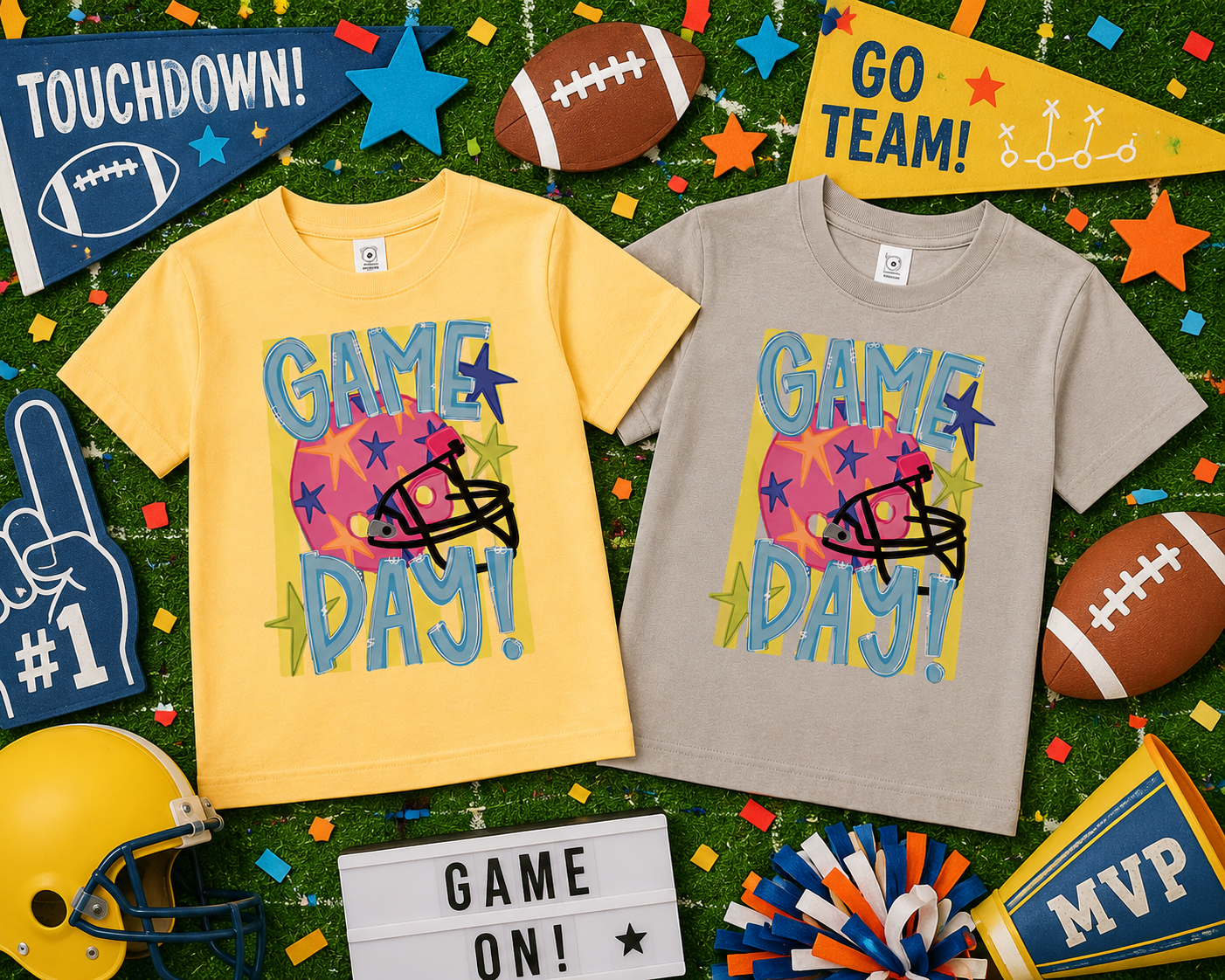 Game Day (Football) Toddler Shirt