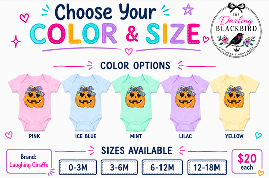 Pumpkin Girl Onesie