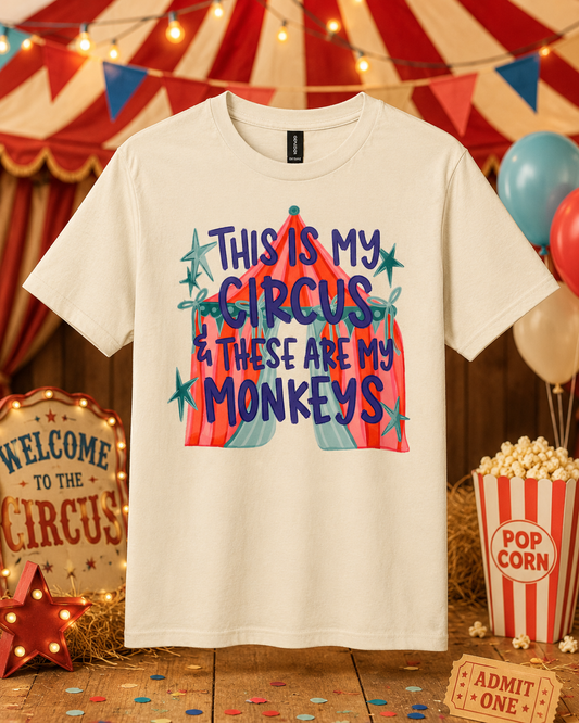 This is My Circus Adult Shirt