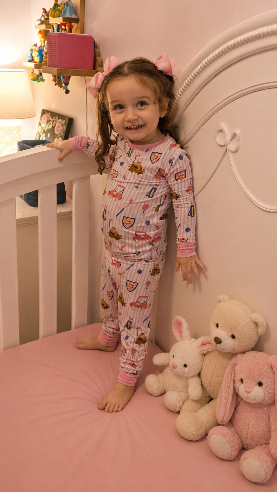 KiKi+LuLu: PREORDER 2-Pc Boy/Girl Golf PJ's