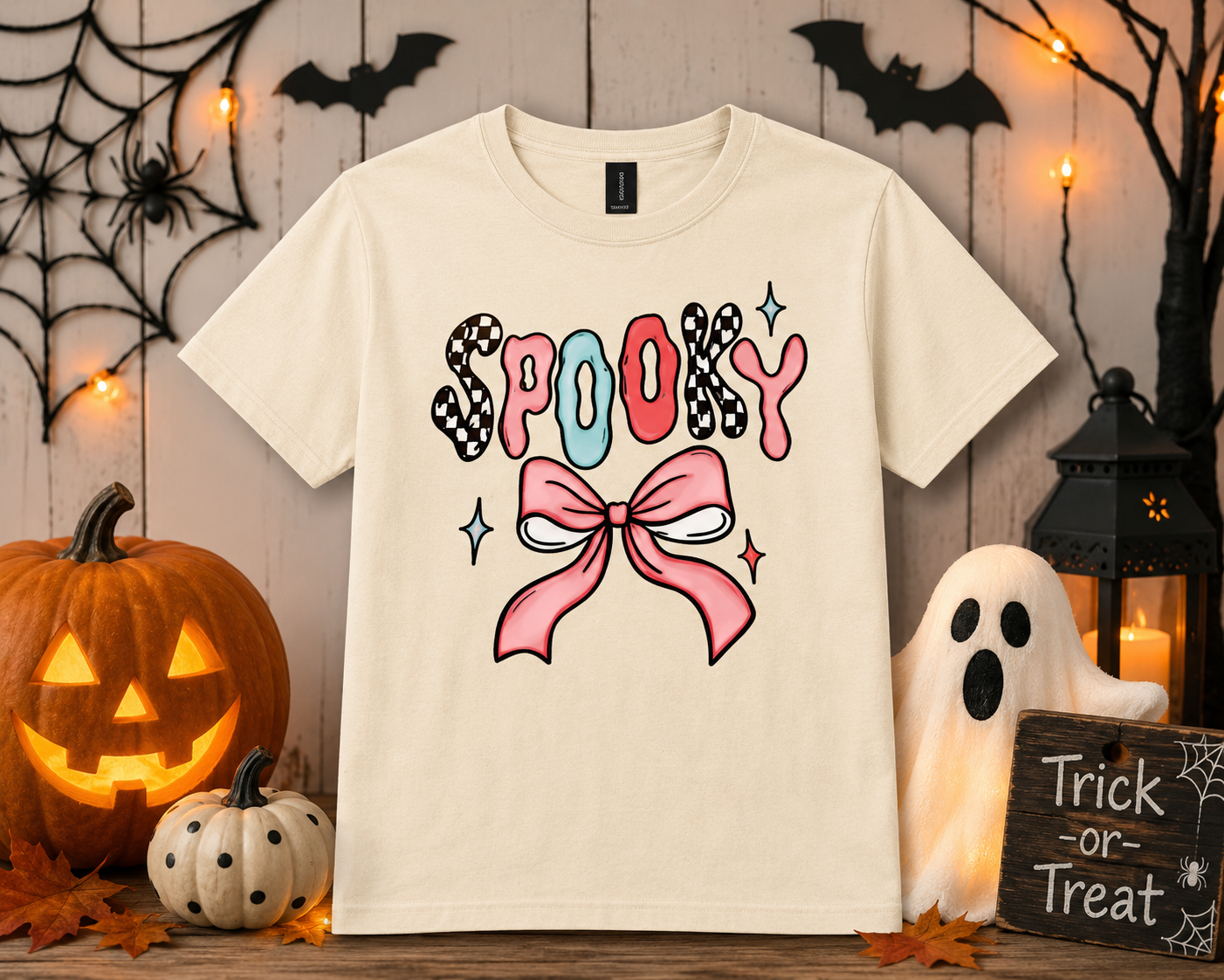 Spooky Adult Shirt- Front Only