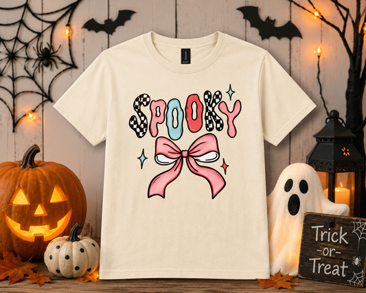 Spooky Adult Shirt- Front Only