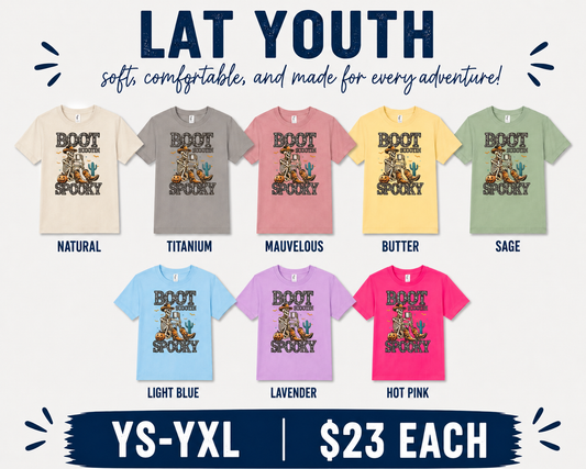 Boot Scootin Spooky Youth Shirt