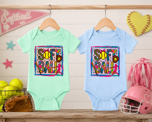 Softball 2 Onsie