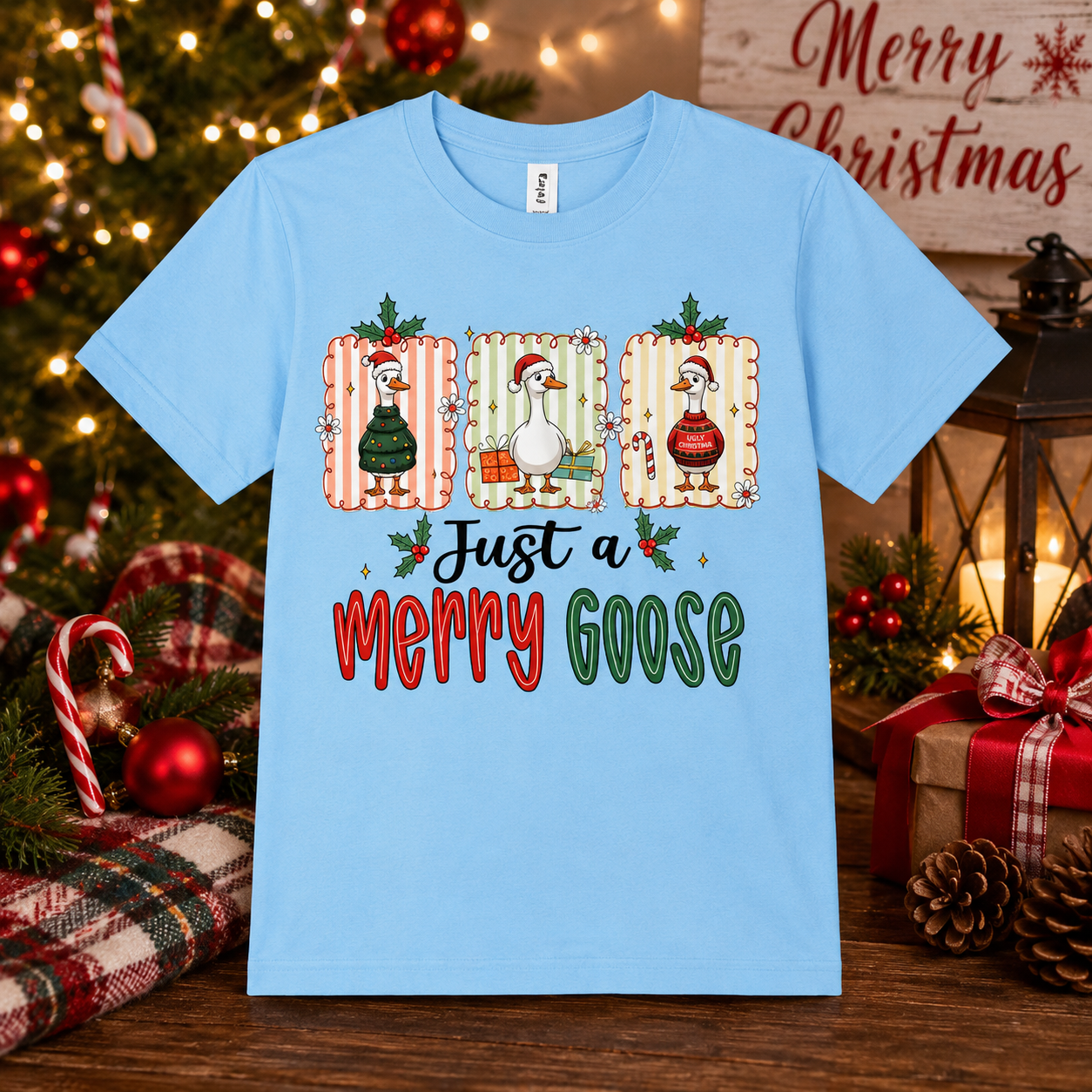 Just a Merry Goose Youth Shirt