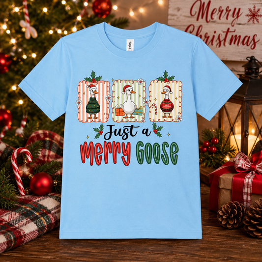 Just a Merry Goose Youth Shirt
