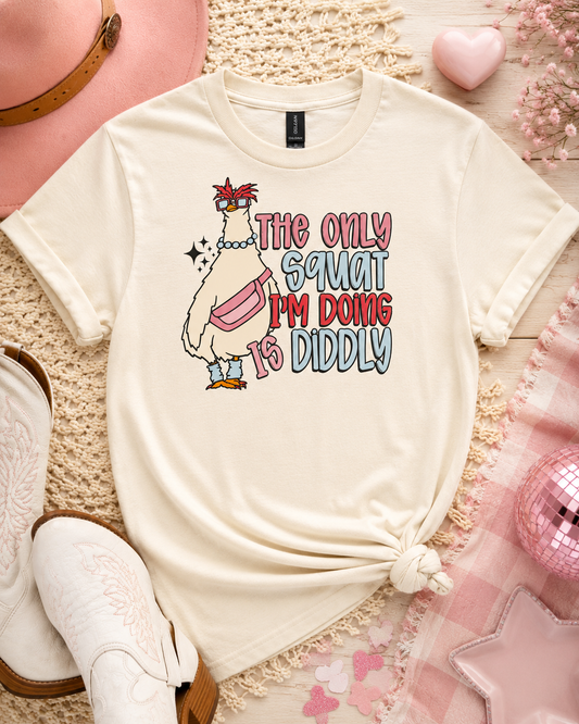 Only Squat I'm Doing Adult Shirt