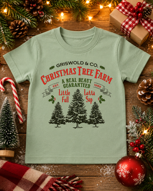Christmas Tree Farm Toddler Shirt