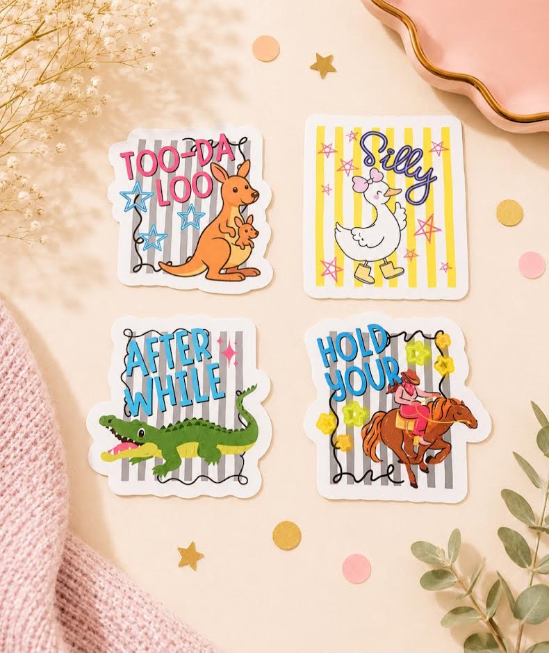 Animal Saying Stickers