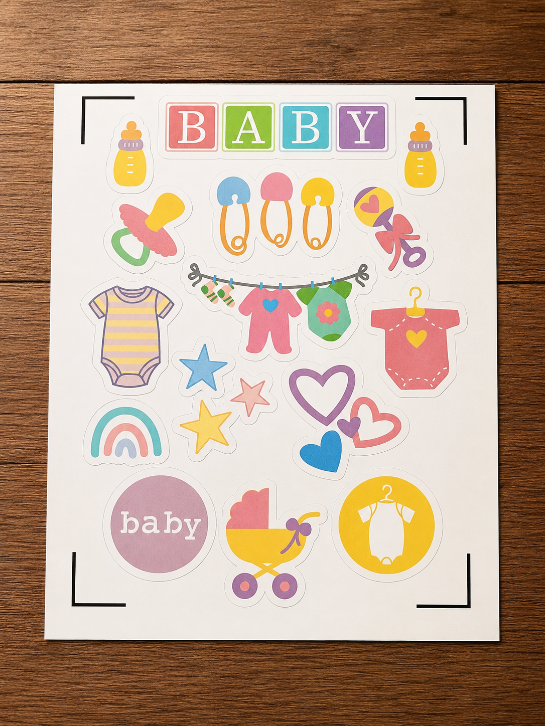 Journal Sticker Sheets