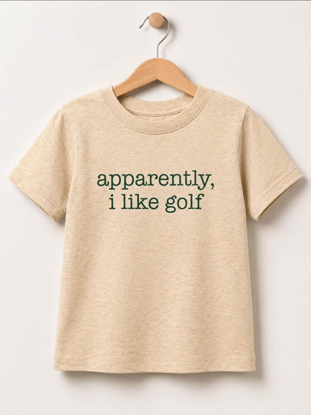 Apparently I Like Golf T-shirt